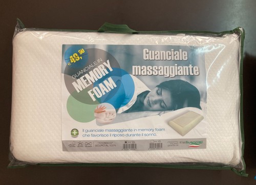 Guanciale massaggiante memory - massaggiante,