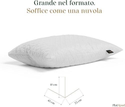 Cuscino letto memory - cuscino, foam