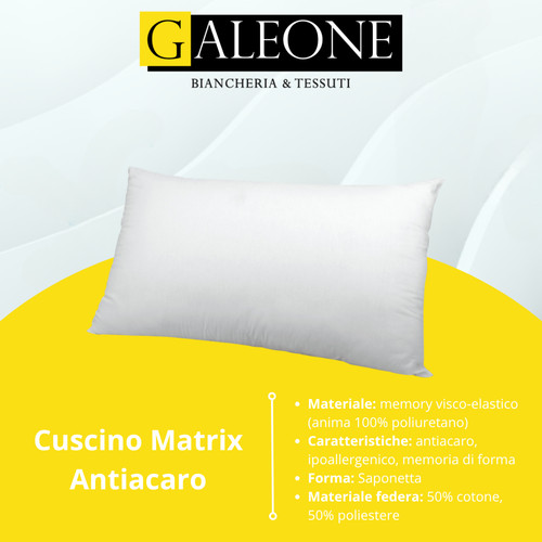 Cuscino memory foam guanciale - memory,