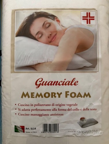 Guanciale cuscino memory foam - guanciale,